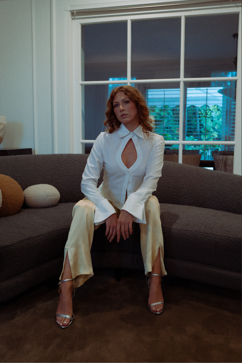 The Key Hole Button Down