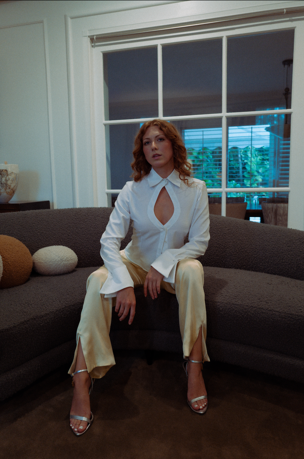 The Key Hole Button Down