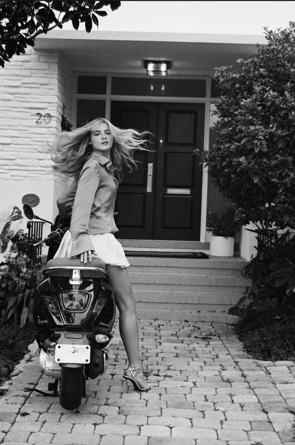 The Embroidered Pleated Skirt